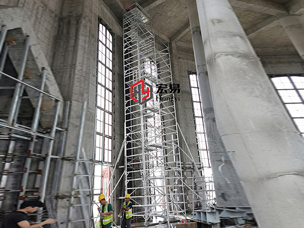 盤扣型(xing)腳手架的(de)特點有哪(nǎ)些？